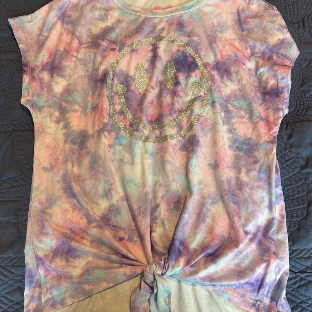 Tie-Dye Smiley Face T-Shirt